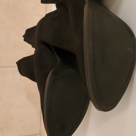 JustFab Women's Messina Black Ankle Boots Size 8.5 - Picture 6 of 8